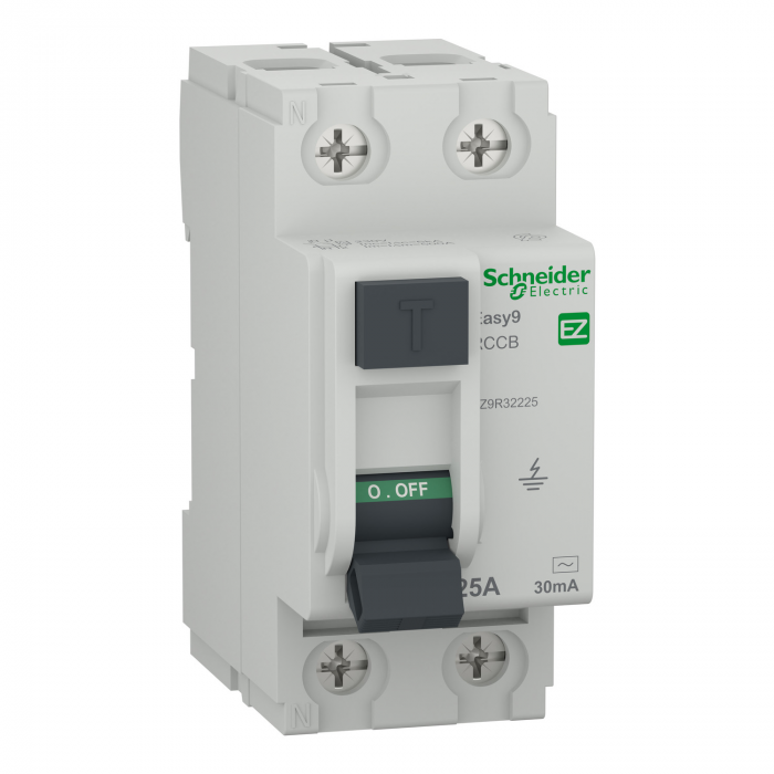 Diferential RCCB 25A 2P 30mA tip AC Easy9 Schneider EZ9R32225 [1]