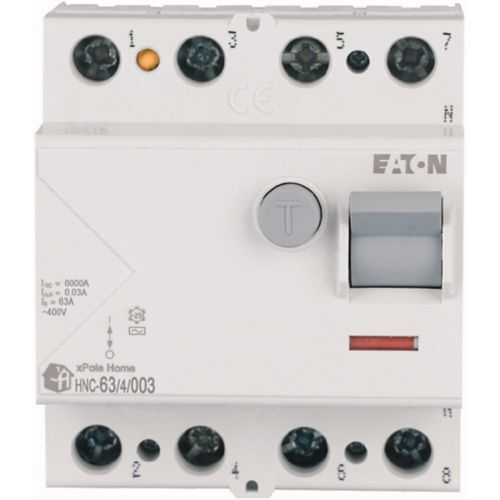 Diferential 63A 4P 30mA 6kA Xpole Eaton HNC-63/4/003-A [1]