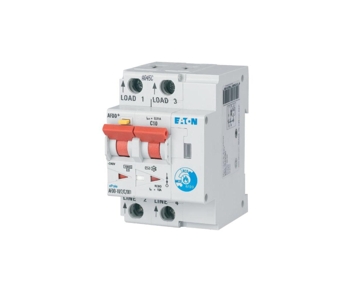 Diferential cu detectie arc electric 10A C 10mA 10kA Xpole Eaton AFDD-10/2/C/001 187170 [2]