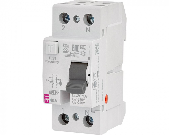 Diferential RCCB 40A 1P+N 30mA 10kA tip A Eti 002061112 [1]