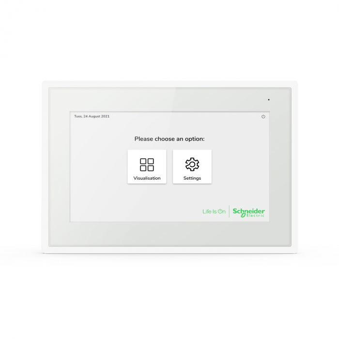Ecran tactil IP 7 inch SpaceLogic KNX Schneider alb MTN6260-7770 [2]