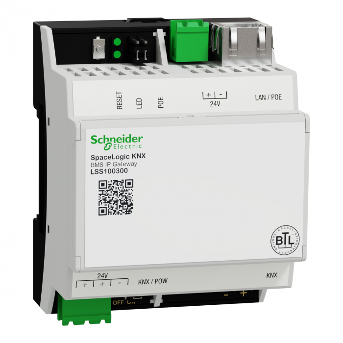 Gateway cu certificare BACnet SpaceLogic KNX BMS IP Schneider LSS100300 [1]