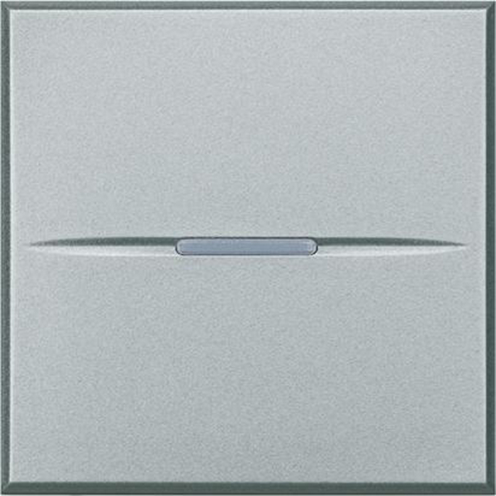 Intrerupator cap cruce axial Axolute Bticino 2M aluminiu HC4004/2 [1]