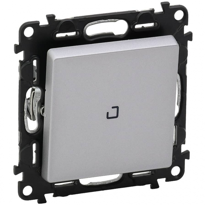 Intrerupator cap cruce cu led Legrand Valena Life aluminiu 752348 [1]