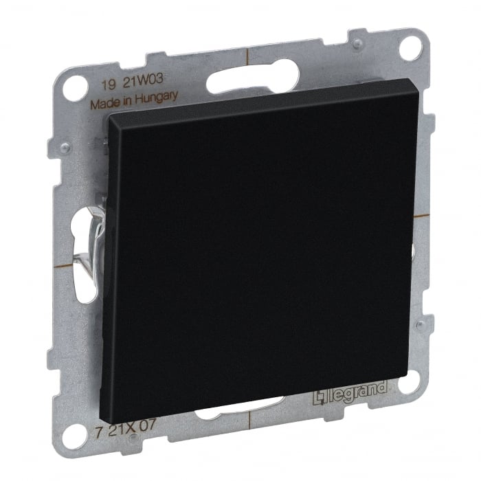 Intrerupator cap cruce Legrand Suno negru 721407 [1]