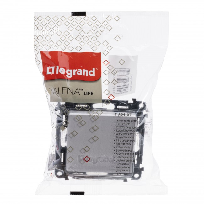 Intrerupator cap cruce Legrand Valena Life alb 752107 [2]