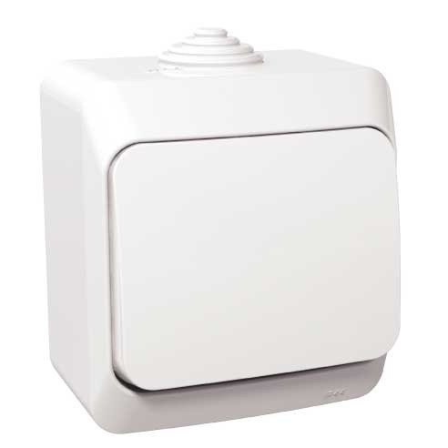 Intrerupator cap cruce PT IP44 Schneider Cedar alb WDE000570 [1]