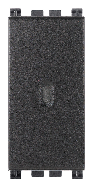 Intrerupator cap scara axial 1M Vimar Arke gri antracit 19104 [1]