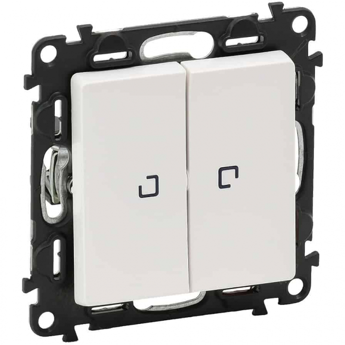 Intrerupator cap scara dublu cu led Legrand Valena Life alb 752109 [1]