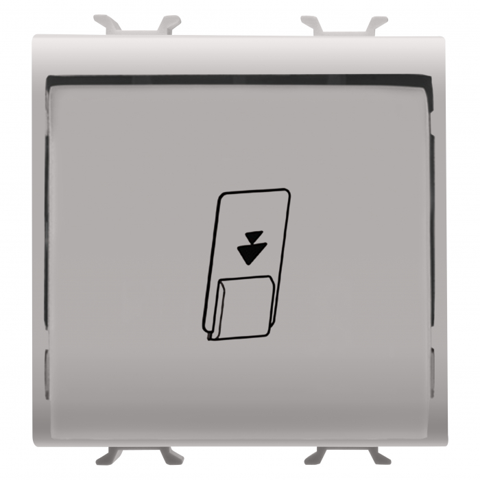 Intrerupator card 2M Gewiss Chorus bej MAT GW13039 [1]