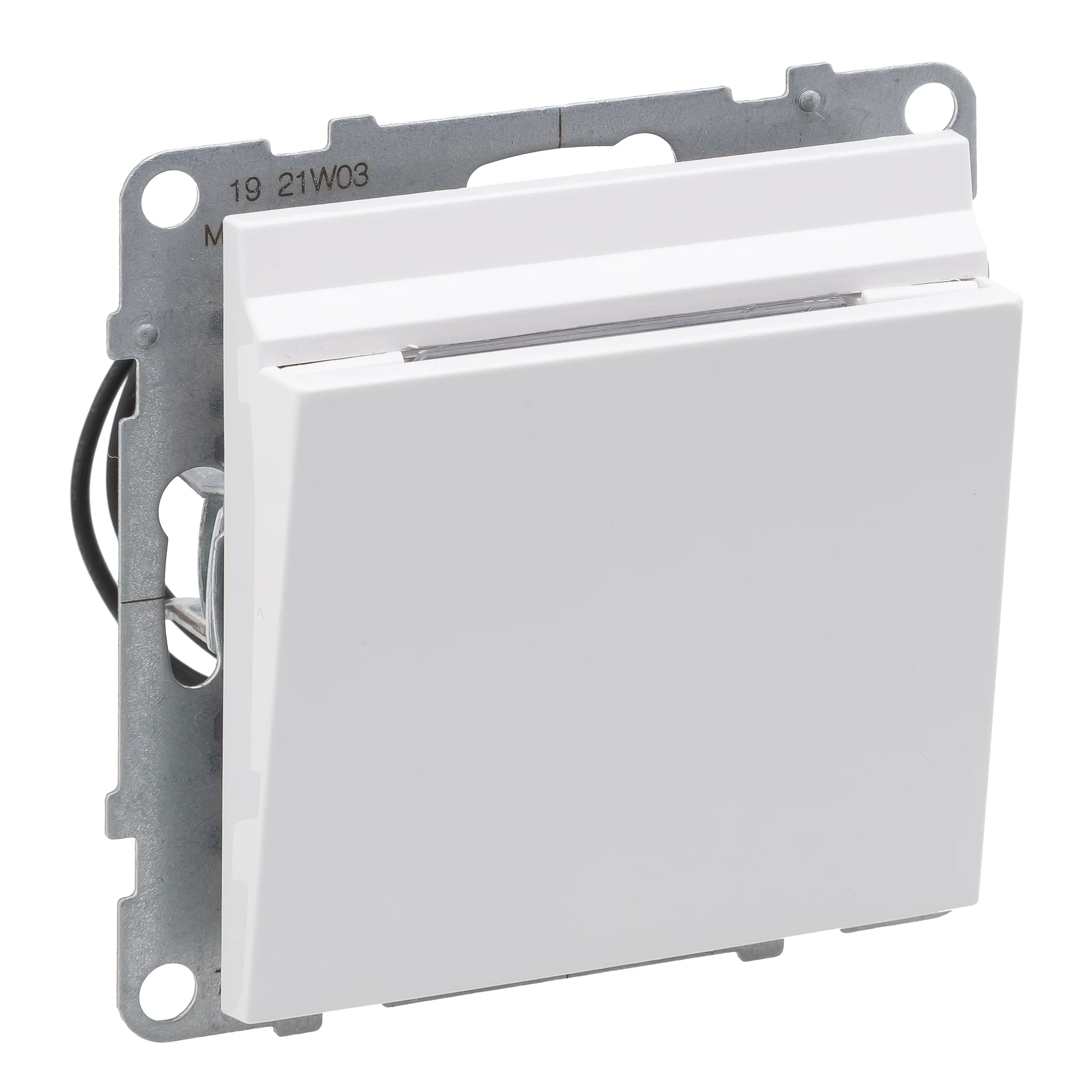 Intrerupator cu cartela Legrand Suno alb 721175 [1]