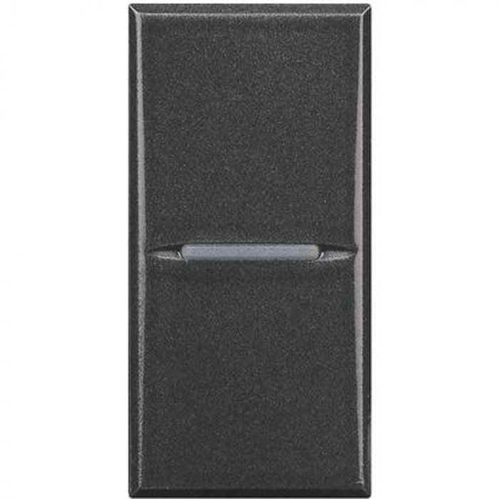 Intrerupator cu revenire axial Axolute Bticino 1M antracit HS4005N [1]