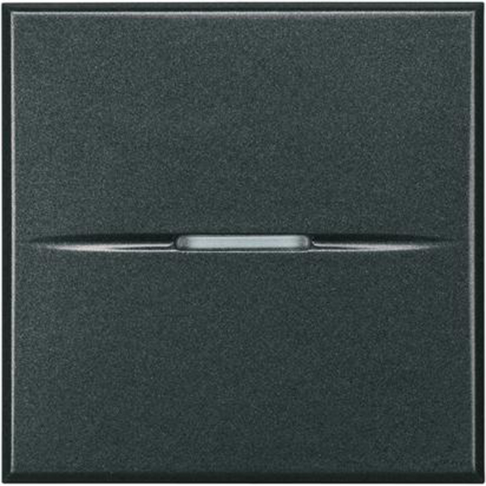 Intrerupator cu revenire axial Axolute Bticino 2M antracit HS4005M2N [1]