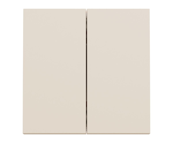 Intrerupator dublu cap scara 2M Noua Unica bej NU321344 [3]
