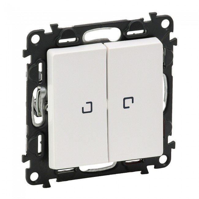 Intrerupator dublu cu led Legrand Valena Life alb 752128 [1]