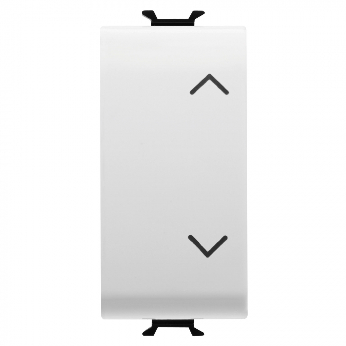 Intrerupator jaluzele 1M Gewiss Chorus alb satinat MAT GW15140 [1]