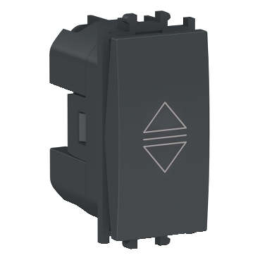 Intrerupator jaluzele 1M Schneider Easy Styl negru LMR0711003 [1]