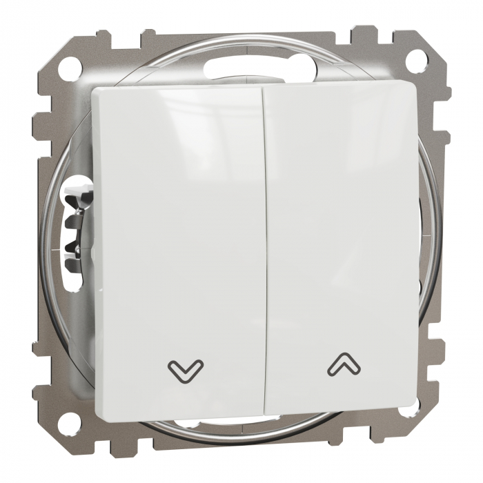 Intrerupator jaluzele blocaj electric Schneider Sedna alb SDD111104 [1]