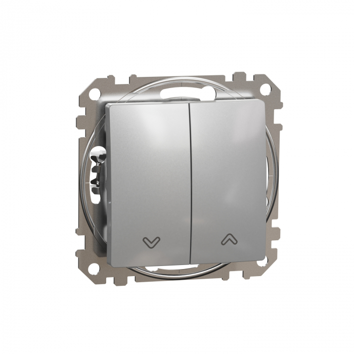 Intrerupator jaluzele blocaj electric Schneider Sedna aluminiu SDD113104 [1]