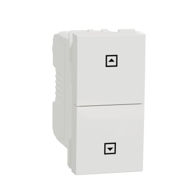 Intrerupator jaluzele cu revenire 1M Schneider  Noua Unica alb NU310718SC [1]