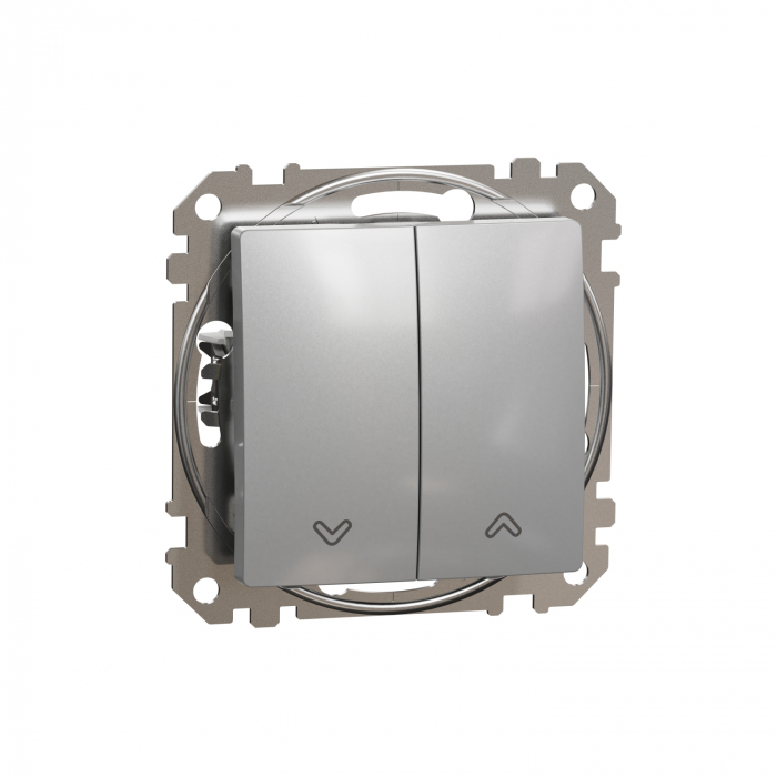 Intrerupator jaluzele revenire Schneider Sedna aluminiu SDD113114 [1]