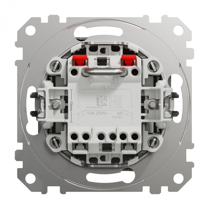 Intrerupator jaluzele revenire Schneider Sedna aluminiu SDD113114 [3]