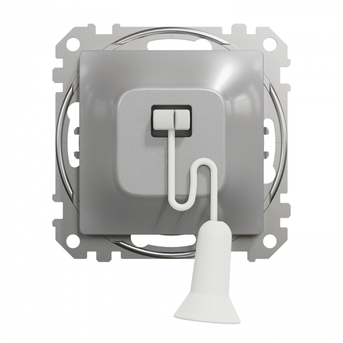 Intrerupator revenire cordon Schneider Sedna aluminiu SDD113122 [2]