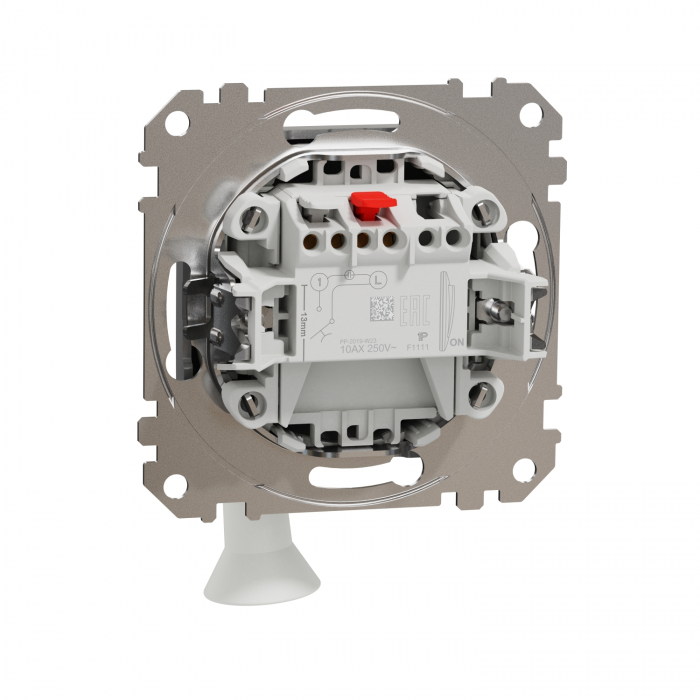Intrerupator revenire cordon Schneider Sedna aluminiu SDD113122 [3]