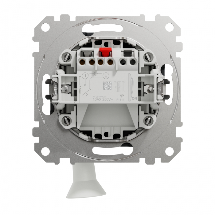 Intrerupator revenire cordon Schneider Sedna antracit SDD114122 [3]