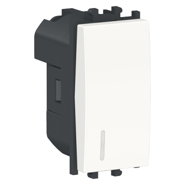 Intrerupator revenire cu led 1M Schneider Easy Styl alb LMR1121001 [1]