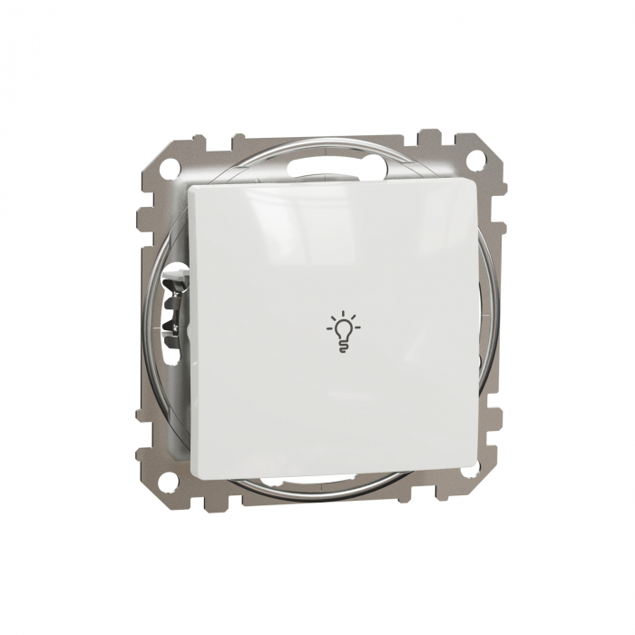 Intrerupator revenire simbol lumina Schneider Sedna alb SDD111132 [1]