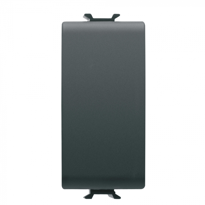 Intrerupator simplu 1M Gewiss Chorus negru GW12001 [1]