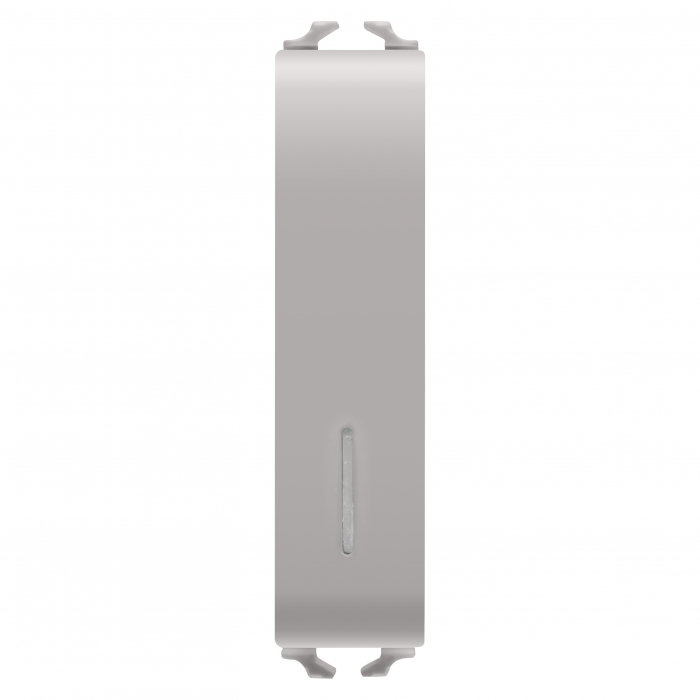 Intrerupator simplu cu led 1/2M Gewiss Chorus bej satinat MAT GW13022 [1]