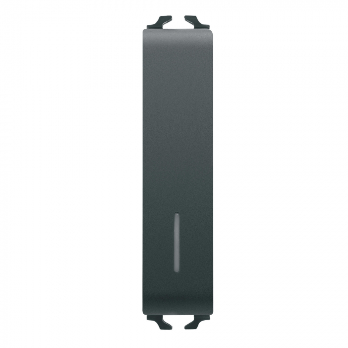Intrerupator simplu cu led 1/2M Gewiss Chorus negru GW12022 [1]