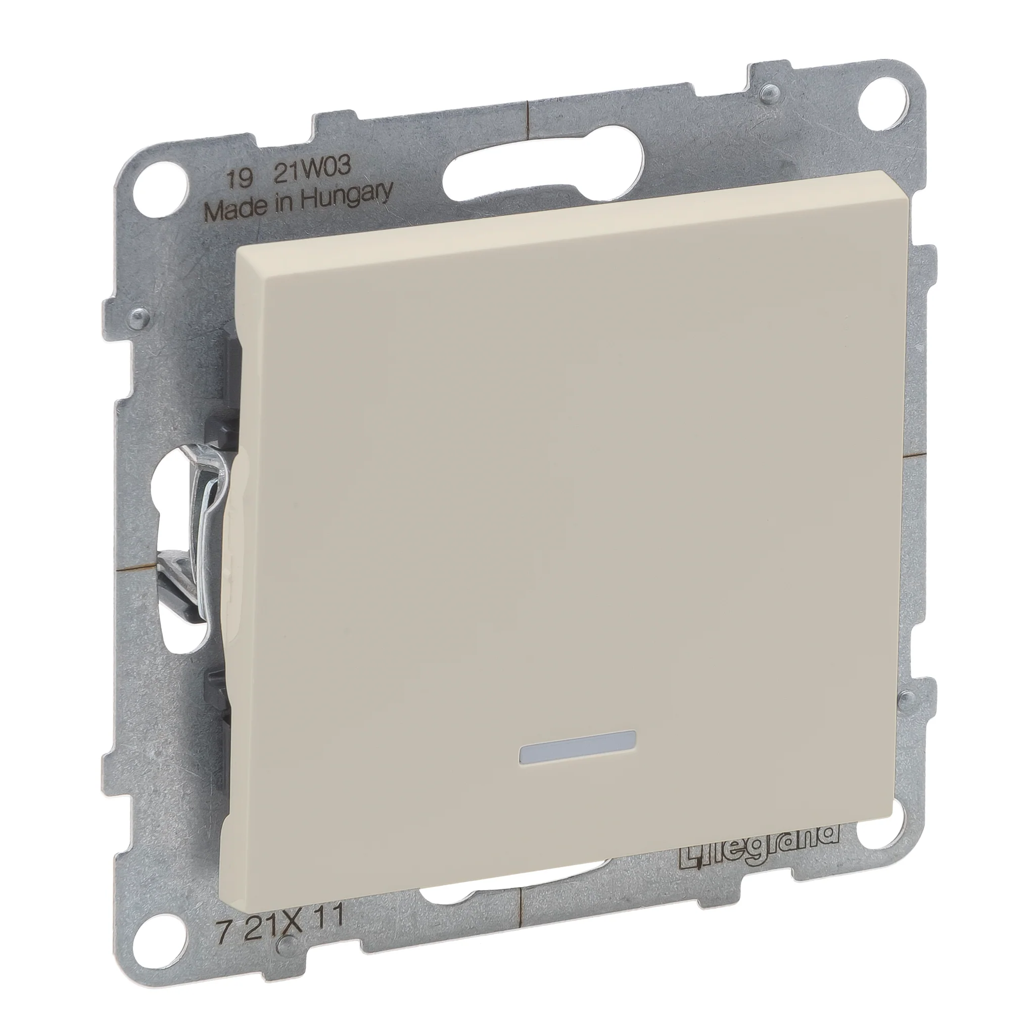 Intrerupator simplu cu led Legrand Suno ivoar 721211 [1]