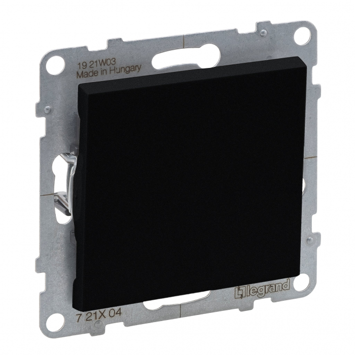 Intrerupator simplu Legrand Suno negru 721401 [1]