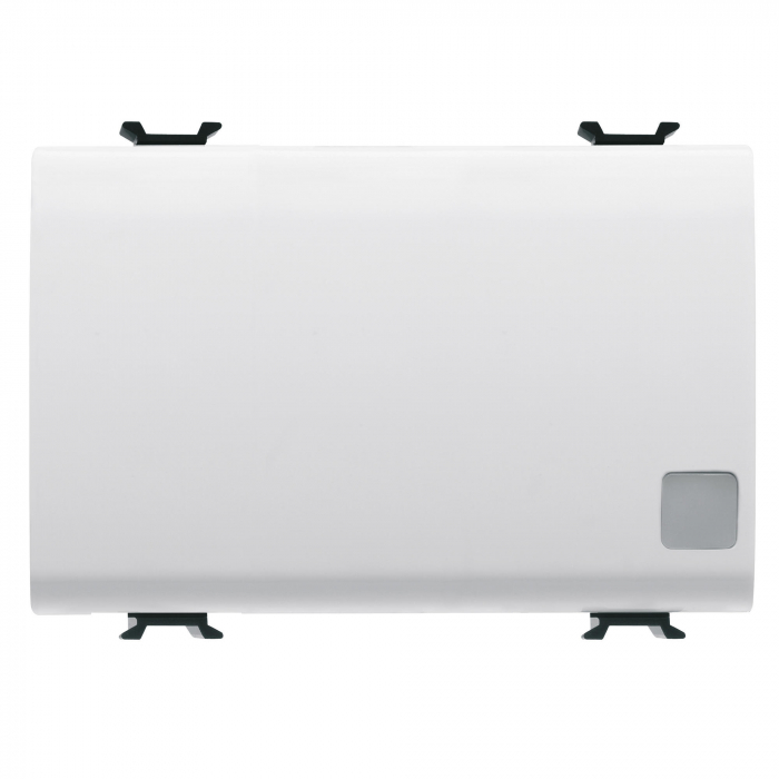 Intrerupator simplu semn cu led 3M Gewiss Chorus alb satinat MAT GW15043 [1]