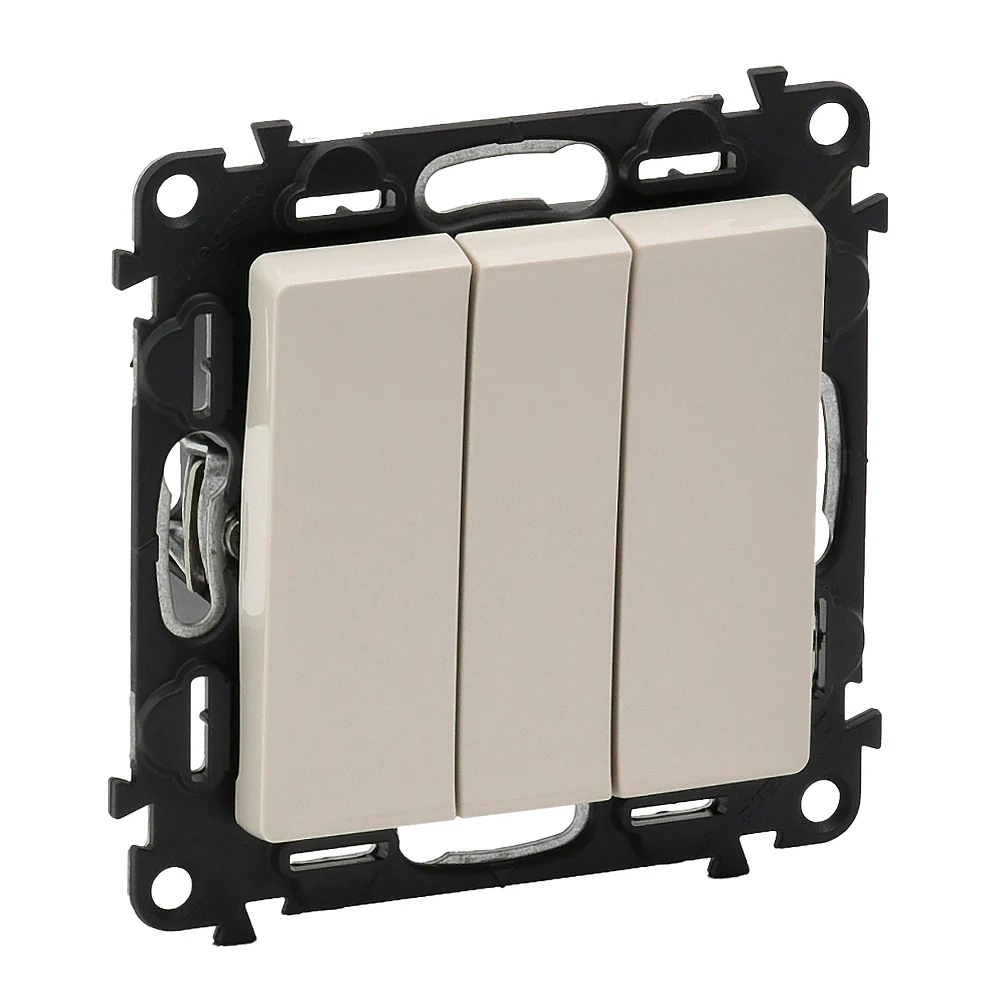 Intrerupator triplu Legrand Valena Life ivoar 752203 [1]