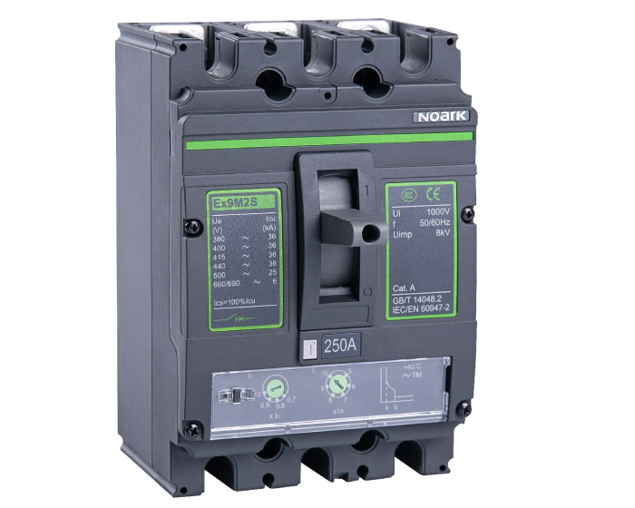 Intreruptor MCCB 3P Ex9M2S tip usol 250A 36kA Noark 111906 [1]