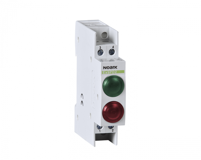 Lampa semnalizare 230V ExPD Noark verde+rosu 102463 [1]