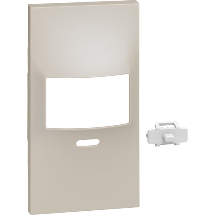 Placa intrerupator cu senzor 2M selector vizibil Living Now Bticino nisip KM17SL [1]