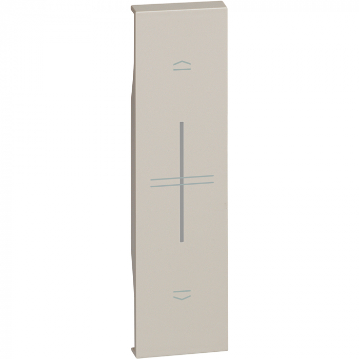 Placa intrerupator jaluzele conectat 1M Living Now Bticino nisip KM32 [1]