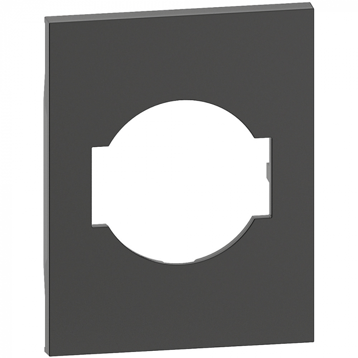 Placa pentru priza schuko KG4140A16 KG4140A16F 3M Living Now Bticino negru KG03M3 [1]