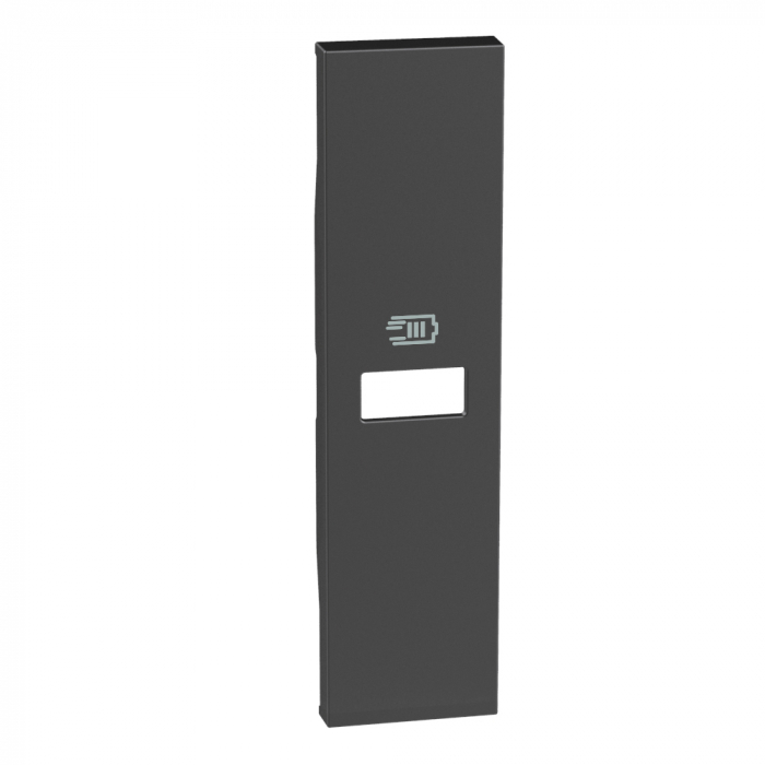 Placa priza USB pentru K4191A, K4192C 1M Living Now Bticino negru KG11C [1]