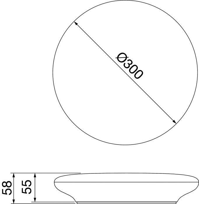 Plafoniera led 25W Elia 4000K 2600lm Gewiss GWF1310MA840 [2]