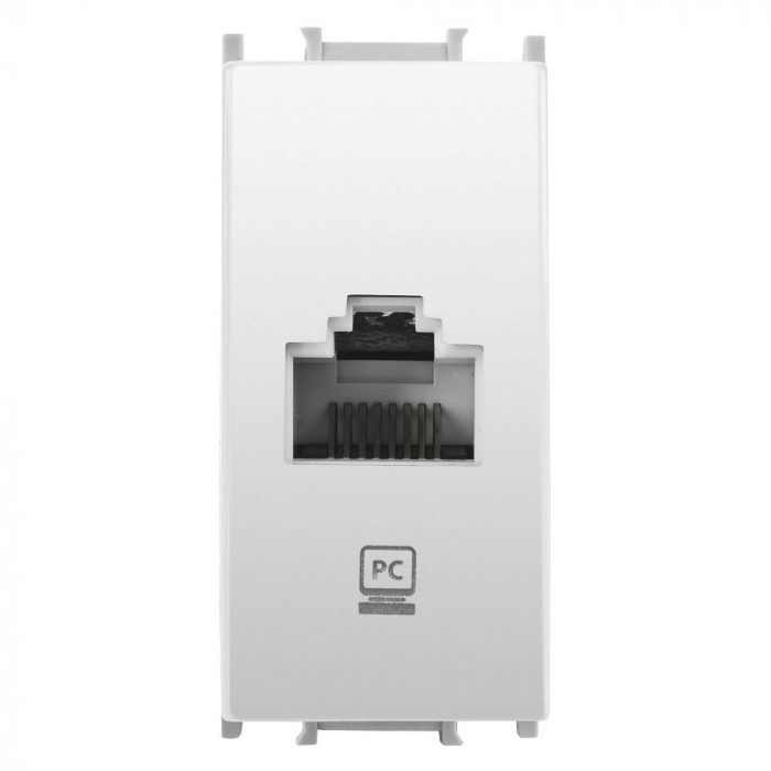 Priza date RJ45 CAT5e 1M Thea Optima Panasonic alb P-TOCAL1.5 [1]