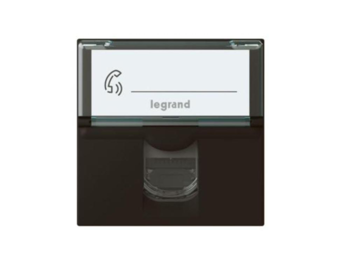 Priza Date RJ45 CAT6A STP 2M Legrand Mosaic negru mat 079176L [2]