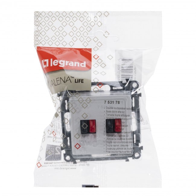 Priza difuzor clips dubla Legrand Valena Life alb 753178 [2]