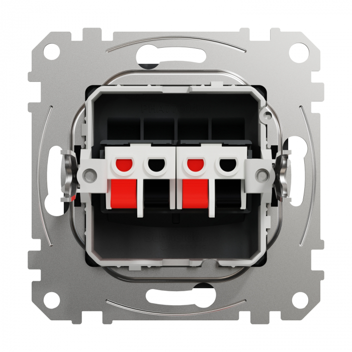 Priza dubla difuzoare Schneider Sedna antracit SDD114411 [3]