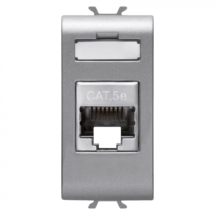 Priza FTP CAT 5E 1M Gewiss Chorus titan GW14422 [1]